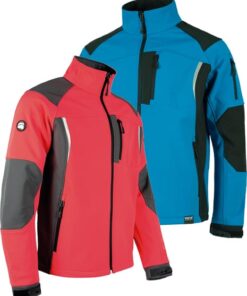 Chaqueta workshell s9495 s rojo/gris