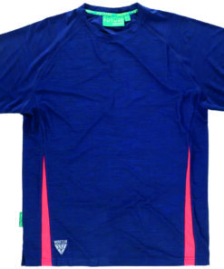 CAMISETA M/CORTA WF2716 MARINO/ROJO L