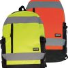 Mochila alta visibilidad wfa401 naranja