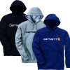 SUDADERA LOOSE FIT C/CAP.100074 AZUL XS