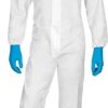BUZO DESECHABLE POLIP.DT115 T-M BLANCO