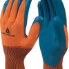 GUANTE POLIESTER/LATEX VE733 T-07 NA/AZ