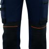 Pantalon stretch M5PA3STR Deltaplus T-XL Marino/negro