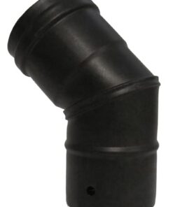 Codo 45º deko pellet ø80 mm
