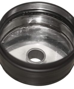 Colector hollin con desagüe deko pellet ø80 mm