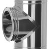 Te dp inox 304 90º  200mm