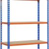 KIT 5 ESTANT. MAD  500 200X120X50 AZ/NAR