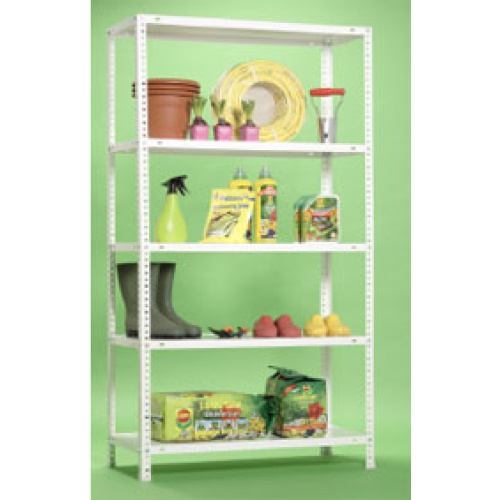 KIT 5 ESTANT.CONFORT 300 1,80X90X30 BCO.