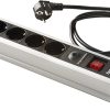 Base ttl con interruptor + 2 usb 6 tomas