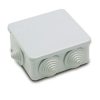 Caja estanca 7 conos ø20 80x80x36 mm