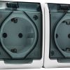 Base doble ttl estanco 5125 16a-250v