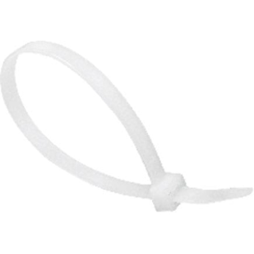 Brida nylon bolsa 100 blanca 4.8x290