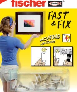 Colgador cuadros fast&fix 1 punta 