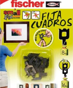 Fija cuadros  blanco