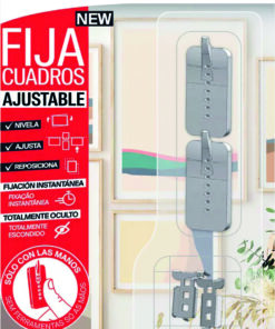 FIJA CUADROS AJUSTABLE 559043 BLISTER 2U