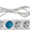 BASE MULTIPLE 6T 3X1,5 1,5M 2P+TT C/INTE