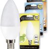 Lámpara vela led e14/6w 6000k luz fria
