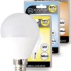 Lámpara esferica led 6w  e14 4200k