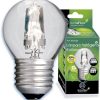 Lámpara eco halógena esferica clara e27 42w(60w) 630lm