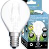 Lámpara eco halógena esferica mate e14 42w(60w) 630lm