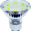 LAMPARA DIC.LED CRISTAL GU10 5W 6000K