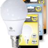 Lámpara esferica led e14/4w 6000k luz fria