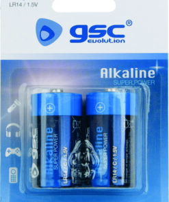 PILA ALKALINA GSC EVOLUT.LR14 (C) BL(2)