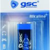 PILA ALKALINA GSC EVOLUT.6LR61 9V BL(1)