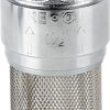 Válvula pie cromo  3/4"