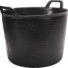 Capazo vendimia 40l negro