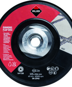 Disco lámina diamantadas Rubi 100/120 GRU.32927 115MM M14
