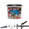 Kit delta levelling system 3-12mm 2mm