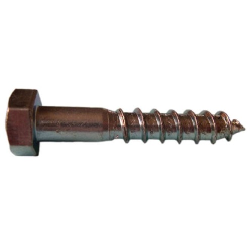Tornillo barraquero hexagonal din 571 zincado 08x110