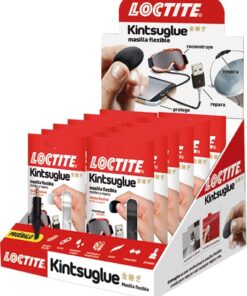 Kintsuglue expositor 16 ud mix blanco/negro