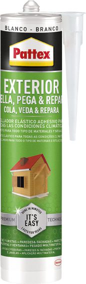 PATTEX EXTERIOR 2646473 280ML BCO CARTU.