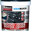 Silicona líquida aquablock 1,2kg teja