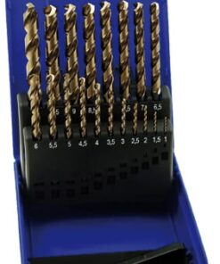 Juego 19 brocas multi inox-cobalto 19 piezas
