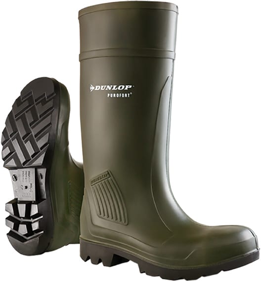 Bota caña alta purofort professional 39 verde