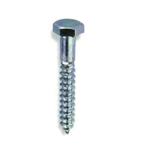 Tornillo barraquero hexagonal din 571 inox a-2 08x040
