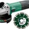 Amoladora g12sta-s + disco crt 600w 115mm