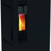 ESTUFA PELLET CAMI-K ACERO NEGRO 4,9KW