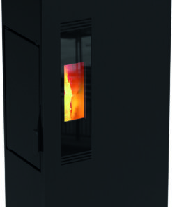 ESTUFA PELLET CAMI-K ACERO NEGRO 4,9KW