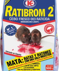RATICIDA CEBO FRESCO RATIBROM 20X500GR