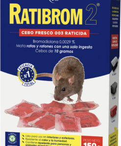 RATICIDA CEBO FRESCO RATIBROM 2 SC 150GR