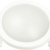 Plafón led exterior circular 6 w - 460 lm
