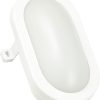 Plafón led exterior oval 6 w - 460 lm
