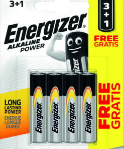 PILA ALCALINA POWER LR03 AAA BP4 3+1