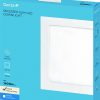 DOWNLIGHT CUAD 225MM 18W 1600LM 6500K BL