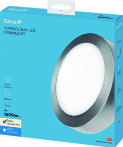 DOWNLIGHT CIRCSUP Ø225 18W 6500K NIQUEL