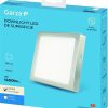 DOWNLIGHT CUADSUP 225MM 18W 6500K NIQUEL